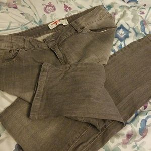 Gray jeans
